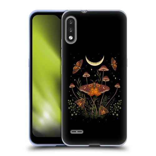 Episodic Drawing Illustration Animals Autumn Light Underwings Soft Gel Case for LG K22