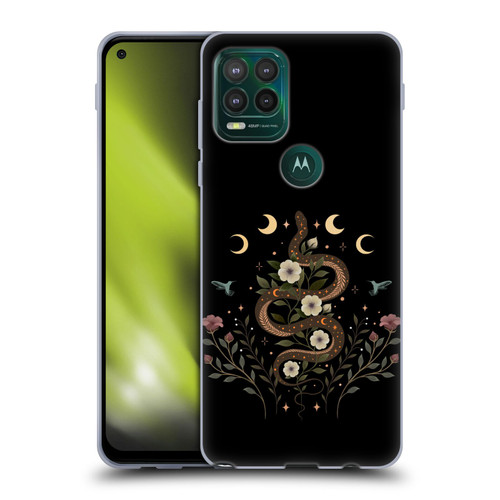 Episodic Drawing Illustration Animals Serpent Spell Soft Gel Case for Motorola Moto G Stylus 5G 2021