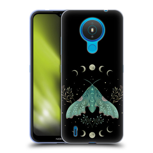 Episodic Drawing Illustration Animals Luna And Moth Soft Gel Case for Nokia 1.4