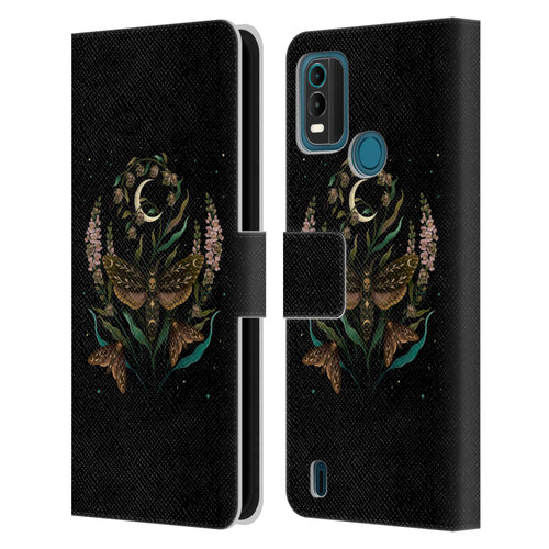 Episodic Drawing Illustration Animals Death Head Leather Book Wallet Case Cover For Nokia G11 Plus