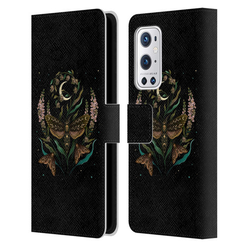 Episodic Drawing Illustration Animals Death Head Leather Book Wallet Case Cover For OnePlus 9 Pro