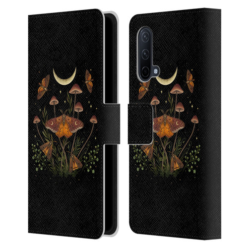 Episodic Drawing Illustration Animals Autumn Light Underwings Leather Book Wallet Case Cover For OnePlus Nord CE 5G