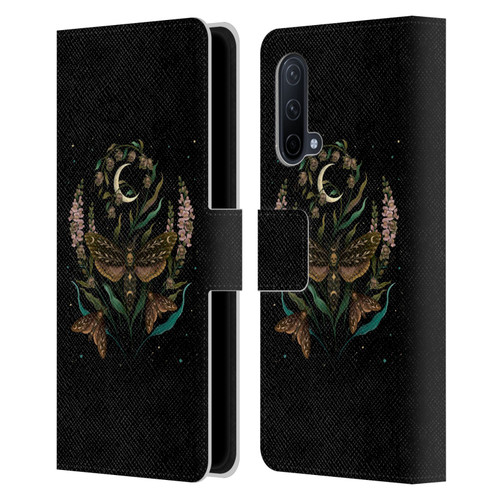 Episodic Drawing Illustration Animals Death Head Leather Book Wallet Case Cover For OnePlus Nord CE 5G