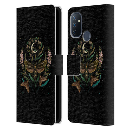Episodic Drawing Illustration Animals Death Head Leather Book Wallet Case Cover For OnePlus Nord N100