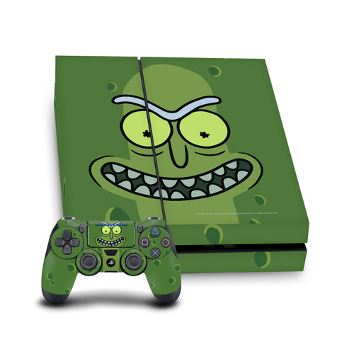 Rick And Morty Graphics Pickle Rick Vinyl Sticker Skin Decal Cover for Sony PS4 Console & Controller