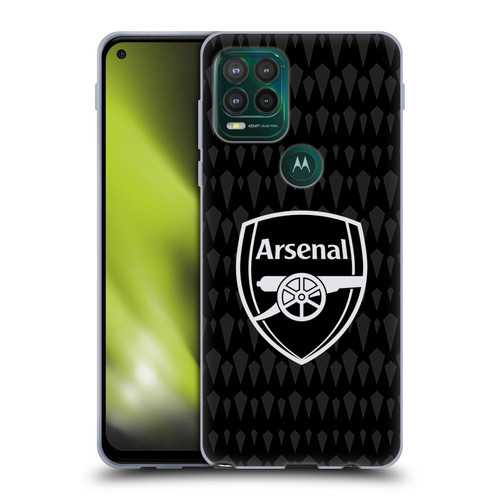 Arsenal FC 2023/24 Crest Kit Home Goalkeeper Soft Gel Case for Motorola Moto G Stylus 5G 2021