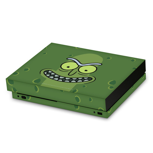 Rick And Morty Graphics Pickle Rick Vinyl Sticker Skin Decal Cover for Microsoft Xbox One X Console