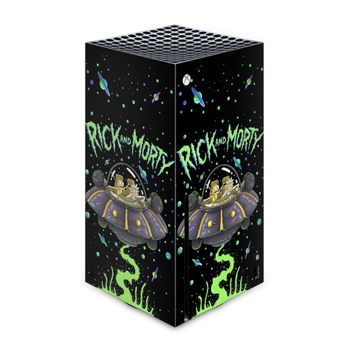 Rick And Morty Graphics The Space Cruiser Vinyl Sticker Skin Decal Cover for Microsoft Xbox Series X