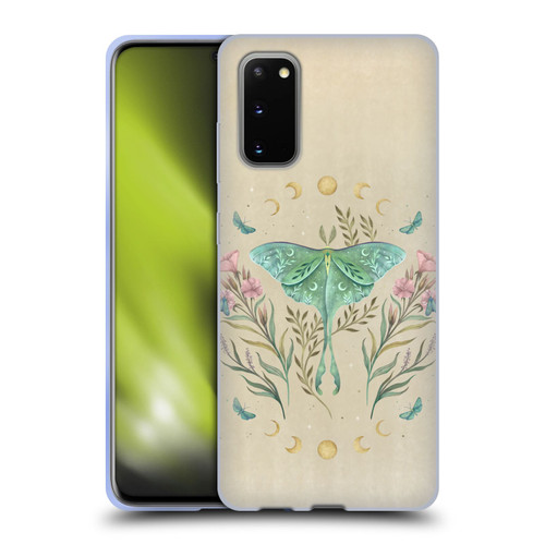 Episodic Drawing Illustration Animals Luna And Forester Vintage Soft Gel Case for Samsung Galaxy S20 / S20 5G