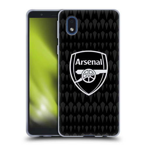 Arsenal FC 2023/24 Crest Kit Home Goalkeeper Soft Gel Case for Samsung Galaxy A01 Core (2020)