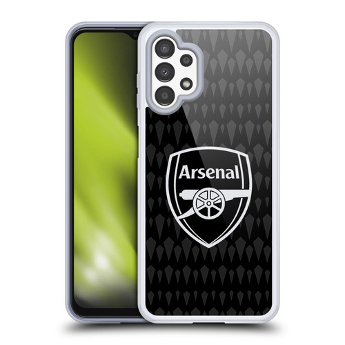 Arsenal FC 2023/24 Crest Kit Home Goalkeeper Soft Gel Case for Samsung Galaxy A13 (2022)