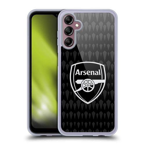Arsenal FC 2023/24 Crest Kit Home Goalkeeper Soft Gel Case for Samsung Galaxy A14 5G