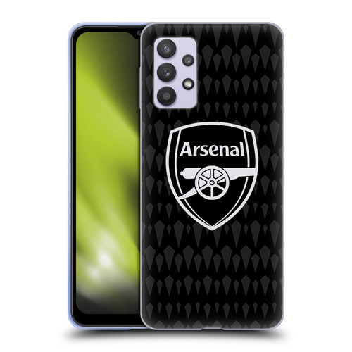 Arsenal FC 2023/24 Crest Kit Home Goalkeeper Soft Gel Case for Samsung Galaxy A32 5G / M32 5G (2021)