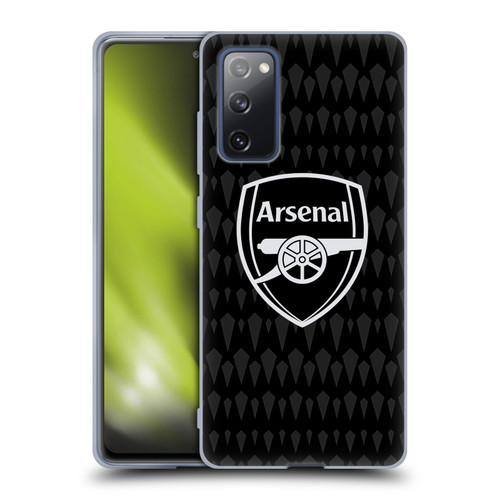 Arsenal FC 2023/24 Crest Kit Home Goalkeeper Soft Gel Case for Samsung Galaxy S20 FE / 5G