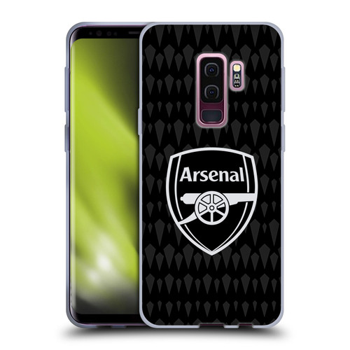 Arsenal FC 2023/24 Crest Kit Home Goalkeeper Soft Gel Case for Samsung Galaxy S9+ / S9 Plus
