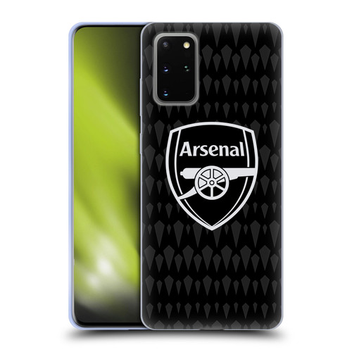 Arsenal FC 2023/24 Crest Kit Home Goalkeeper Soft Gel Case for Samsung Galaxy S20+ / S20+ 5G