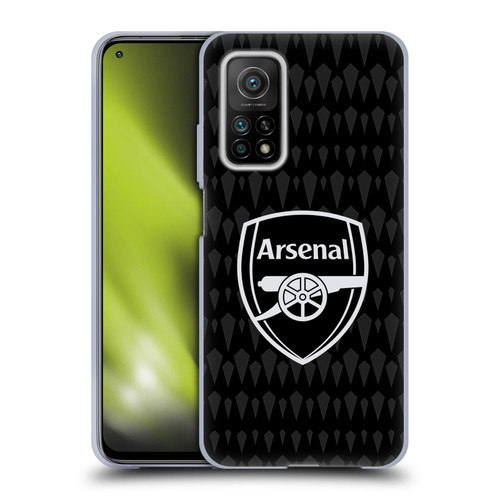 Arsenal FC 2023/24 Crest Kit Home Goalkeeper Soft Gel Case for Xiaomi Mi 10T 5G