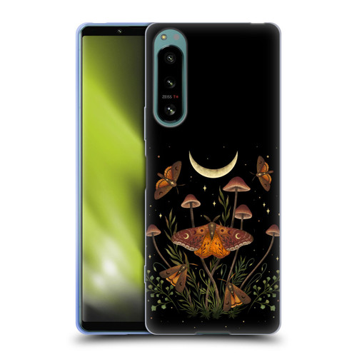 Episodic Drawing Illustration Animals Autumn Light Underwings Soft Gel Case for Sony Xperia 5 IV