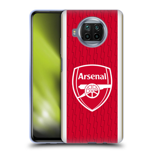Arsenal FC 2023/24 Crest Kit Home Soft Gel Case for Xiaomi Mi 10T Lite 5G