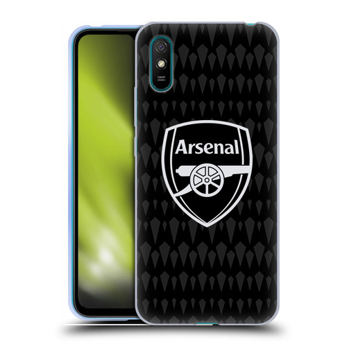 Arsenal FC 2023/24 Crest Kit Home Goalkeeper Soft Gel Case for Xiaomi Redmi 9A / Redmi 9AT