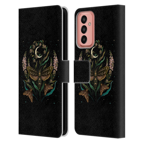 Episodic Drawing Illustration Animals Death Head Leather Book Wallet Case Cover For Samsung Galaxy M13 (2022)