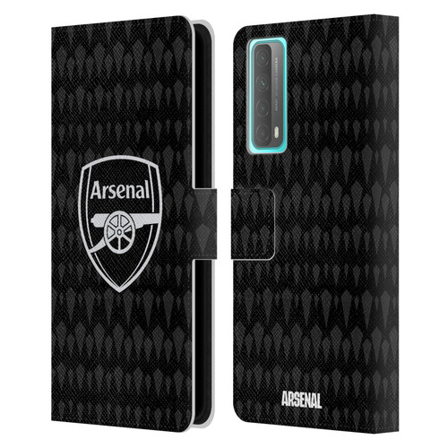 Arsenal FC 2023/24 Crest Kit Home Goalkeeper Leather Book Wallet Case Cover For Huawei P Smart (2021)