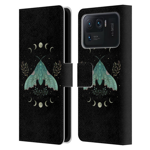 Episodic Drawing Illustration Animals Luna And Moth Leather Book Wallet Case Cover For Xiaomi Mi 11 Ultra