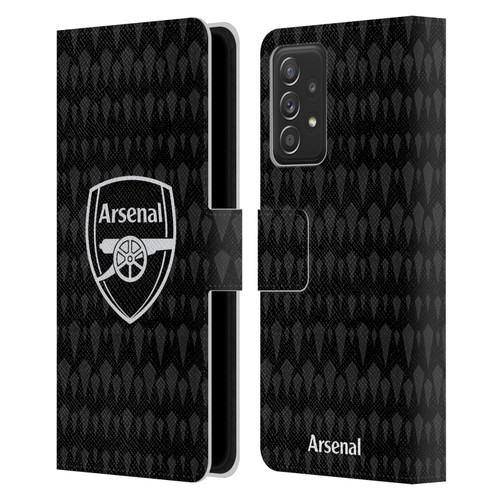 Arsenal FC 2023/24 Crest Kit Home Goalkeeper Leather Book Wallet Case Cover For Samsung Galaxy A53 5G (2022)