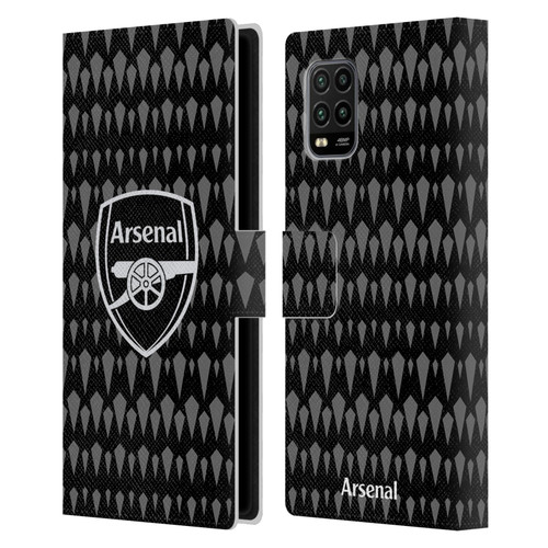 Arsenal FC 2023/24 Crest Kit Home Goalkeeper Leather Book Wallet Case Cover For Xiaomi Mi 10 Lite 5G