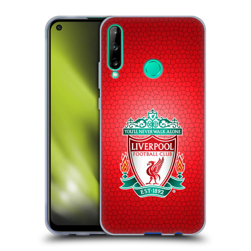 Liverpool Football Club Crest 2 Red Pixel 1 Soft Gel Case for Huawei P40 lite E