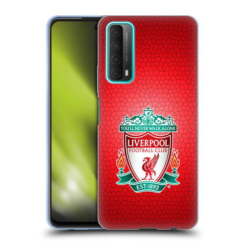Liverpool Football Club Crest 2 Red Pixel 1 Soft Gel Case for Huawei P Smart (2021)
