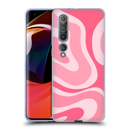 Kierkegaard Design Studio Art Modern Liquid Swirl Candy Pink Soft Gel Case for Xiaomi Mi 10 5G / Mi 10 Pro 5G