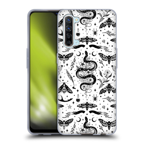 Episodic Drawing Pattern Flash Tattoo Soft Gel Case for OPPO Find X2 Lite 5G
