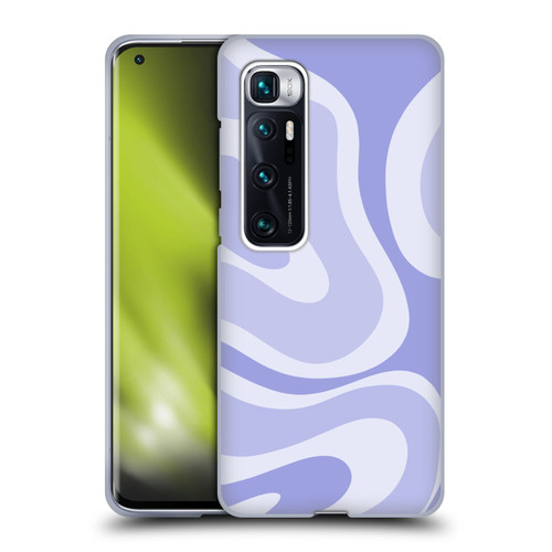 Kierkegaard Design Studio Art Modern Liquid Swirl Purple Soft Gel Case for Xiaomi Mi 10 Ultra 5G