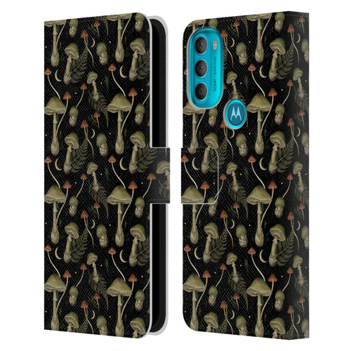 Episodic Drawing Pattern Death Cap Leather Book Wallet Case Cover For Motorola Moto G71 5G