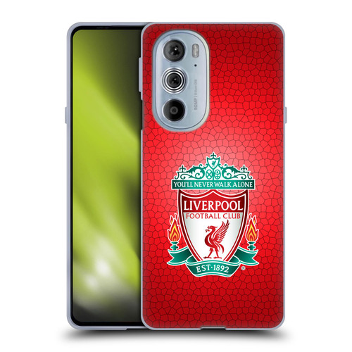 Liverpool Football Club Crest 2 Red Pixel 1 Soft Gel Case for Motorola Edge X30