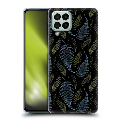 Episodic Drawing Pattern Leaves Soft Gel Case for Samsung Galaxy M53 (2022)