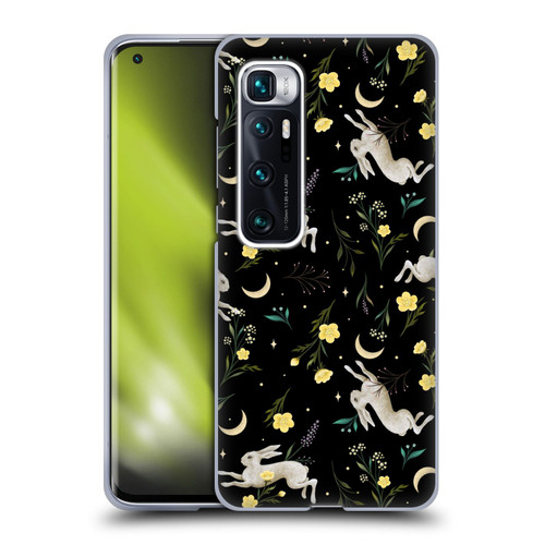 Episodic Drawing Pattern Bunny Night Soft Gel Case for Xiaomi Mi 10 Ultra 5G