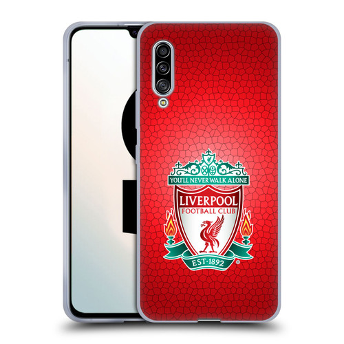 Liverpool Football Club Crest 2 Red Pixel 1 Soft Gel Case for Samsung Galaxy A90 5G (2019)