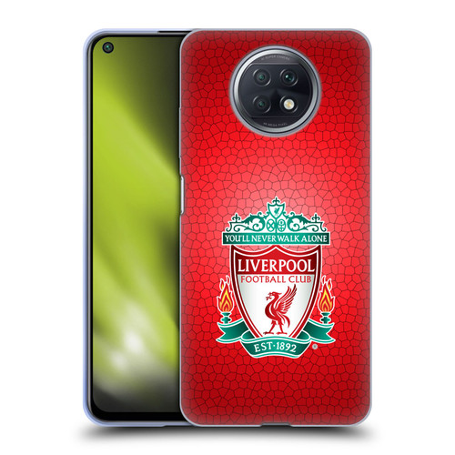 Liverpool Football Club Crest 2 Red Pixel 1 Soft Gel Case for Xiaomi Redmi Note 9T 5G