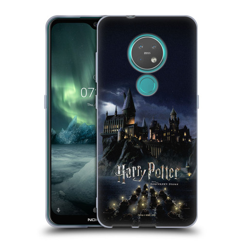 Harry Potter Sorcerer's Stone II Castle Soft Gel Case for Nokia 6.2 / 7.2