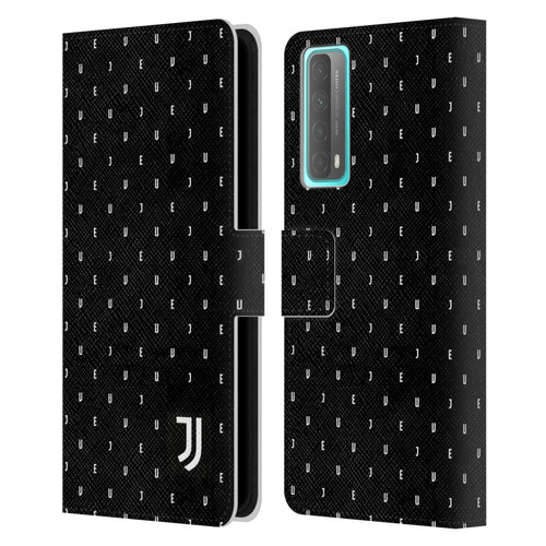 Juventus Football Club Lifestyle 2 Black Logo Type Pattern Leather Book Wallet Case Cover For Huawei P Smart (2021)