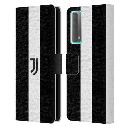 Juventus Football Club Lifestyle 2 Bold White Stripe Leather Book Wallet Case Cover For Huawei P Smart (2021)