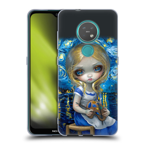 Strangeling Art Impressionist Night Soft Gel Case for Nokia 6.2 / 7.2