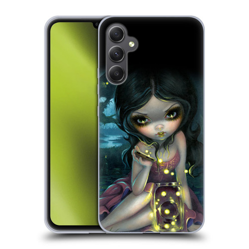 Strangeling Art Fireflies in Summer Soft Gel Case for Samsung Galaxy A34 5G