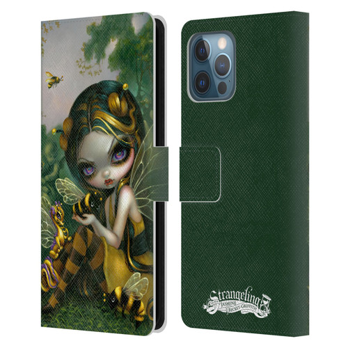 Strangeling Dragon Bee Fairy Leather Book Wallet Case Cover For Apple iPhone 12 Pro Max
