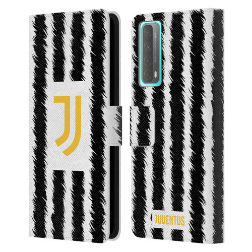Juventus Football Club 2023/24 Match Kit Home Leather Book Wallet Case Cover For Huawei P Smart (2021)