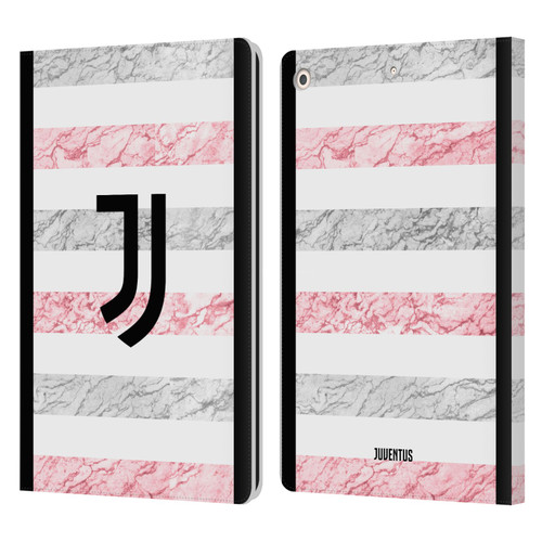 Juventus Football Club 2023/24 Match Kit Away Leather Book Wallet Case Cover For Apple iPad 10.2 2019/2020/2021