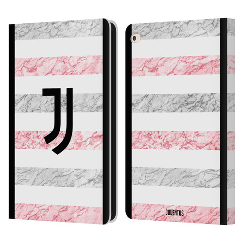 Juventus Football Club 2023/24 Match Kit Away Leather Book Wallet Case Cover For Apple iPad Air 2 (2014)