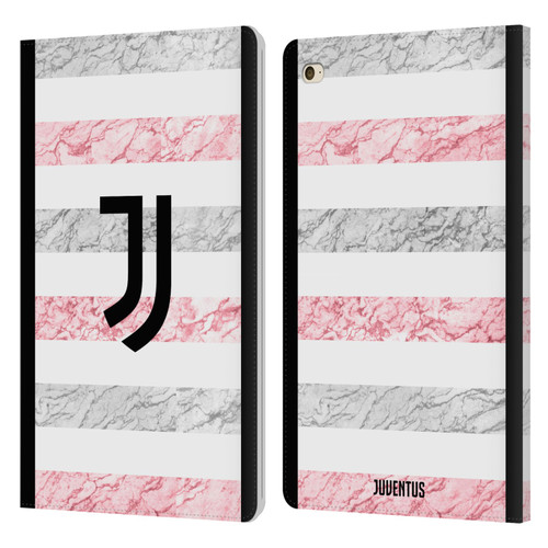 Juventus Football Club 2023/24 Match Kit Away Leather Book Wallet Case Cover For Apple iPad mini 4